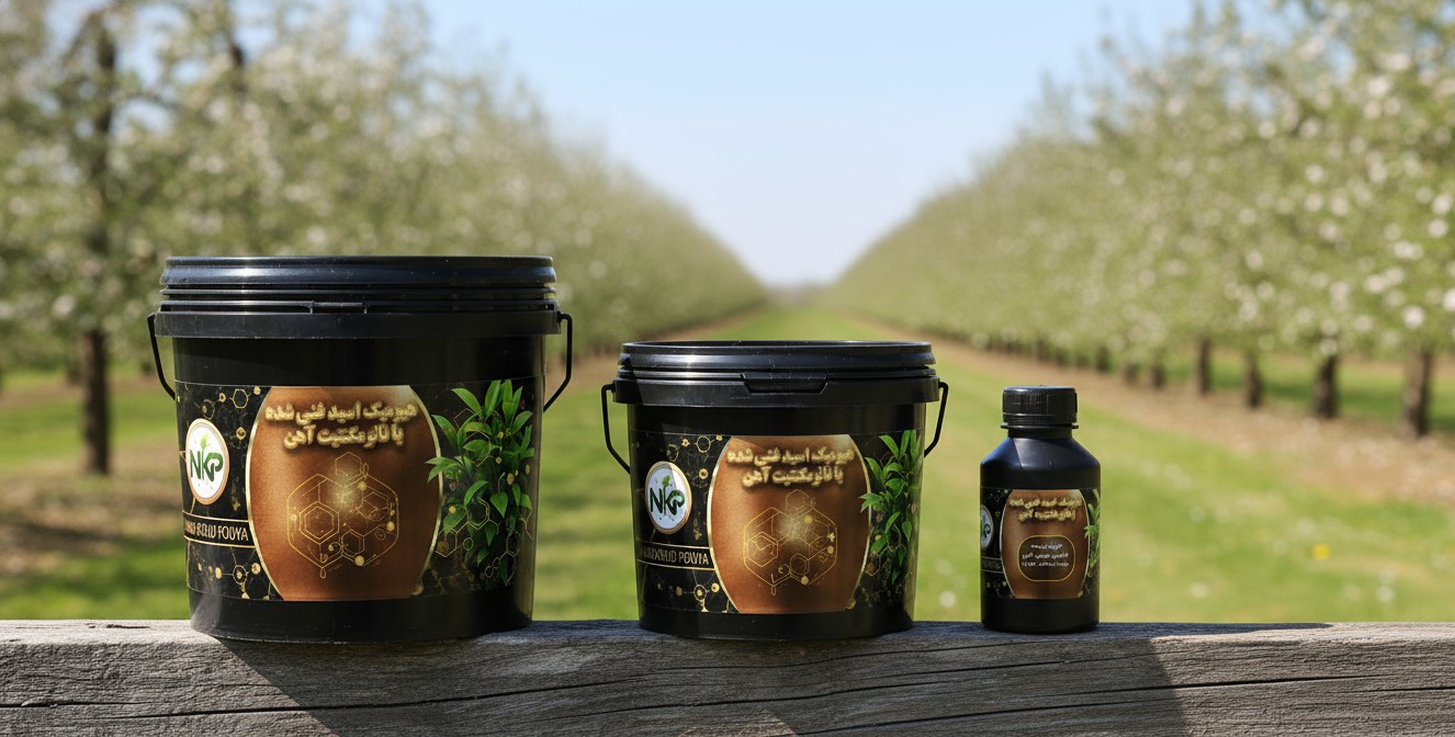 هیومیک اسید غنی شده با نانومگنتیت آهن